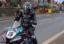 Furious Michael Dunlop vents frustration in clip during forced stop at Isle of Man TT