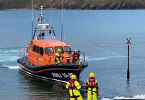 Peel lifeboat assists cruiser 'dangerously adrift' in shipping lane