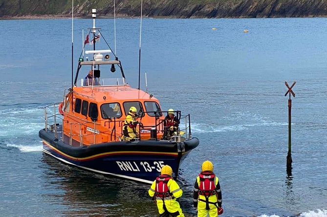 Peel lifeboat returning on Thursday