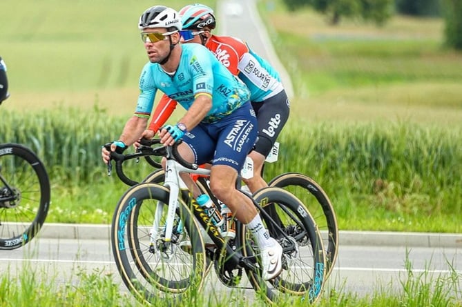 Mark Cavendish in action earlier this week during the Tour of Switzerland (Photo: Sprint Cycling)