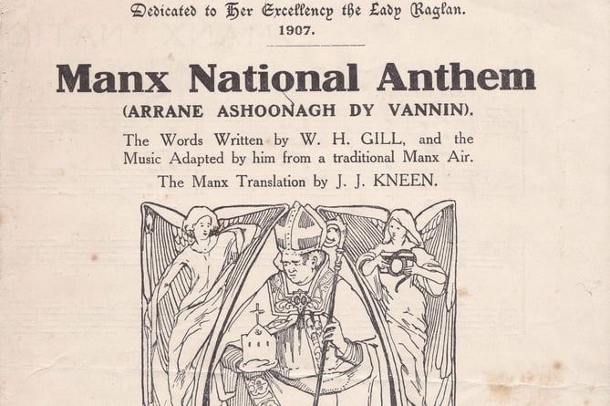 The Manx National Anthem cover from 1907