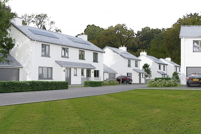 How the new 31-home development in Oatlands Road, Andreas will look 