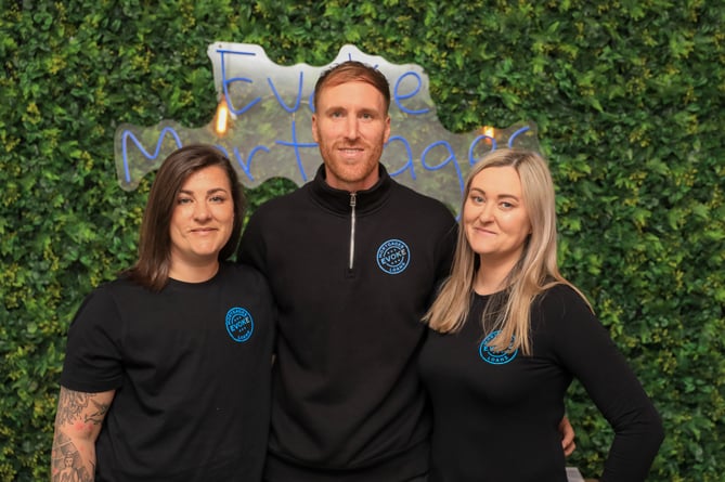 (Left to right) Zoe Hawley-Scott, Aaron Hawley and Donna Hawley