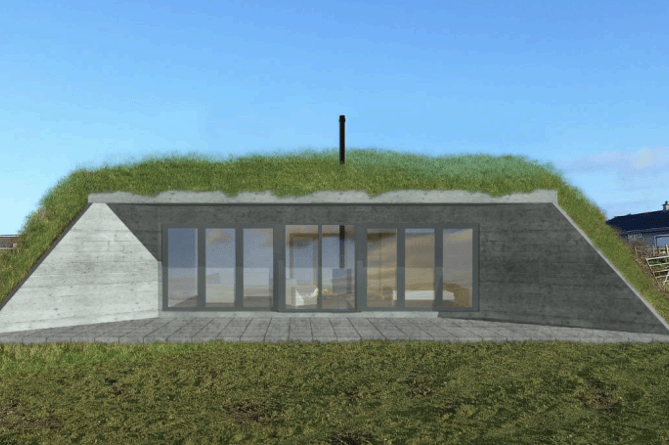 Artists' impression of the bunker conversion