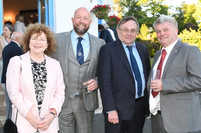 Guests at Government House celebrated the birthday of King Charles III