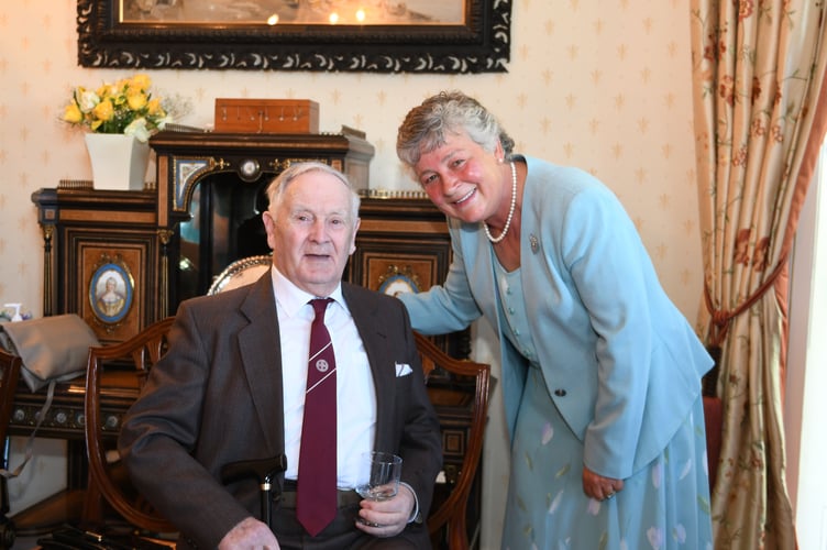 Guests at Government House celebrated the birthday of King Charles III