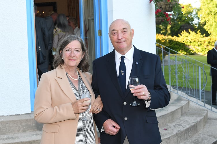 Guests at Government House celebrated the birthday of King Charles III