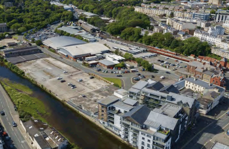 Site of the next phase of the Quay West development