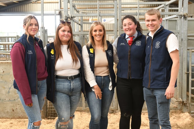 The Northern Area Stockman of the Year competition, hosted by Isle of Man Young Farmers at Central Marts at Knockaloe