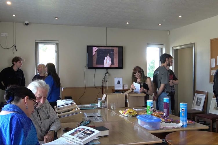 The exhibition at Archibold Knox in Onchan