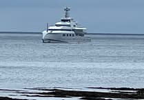 Billionaire's $250m superyacht spotted off Isle of Man coast
