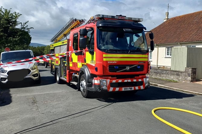 Fire on Albany Road, Douglas