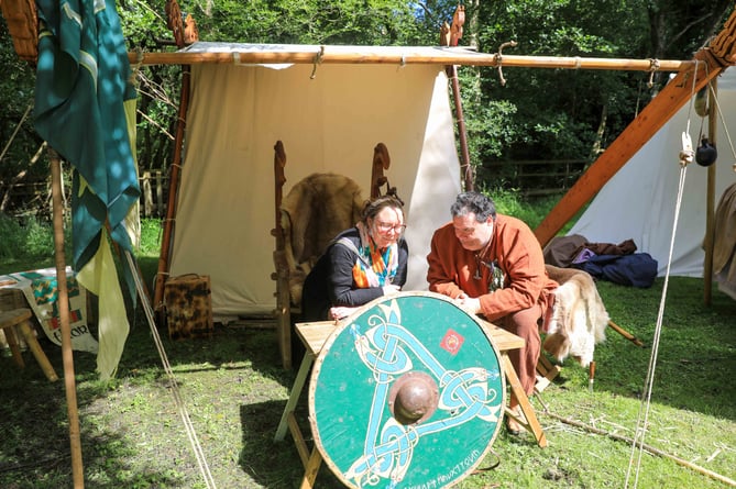 Viking Village at Tynwald Day 2024