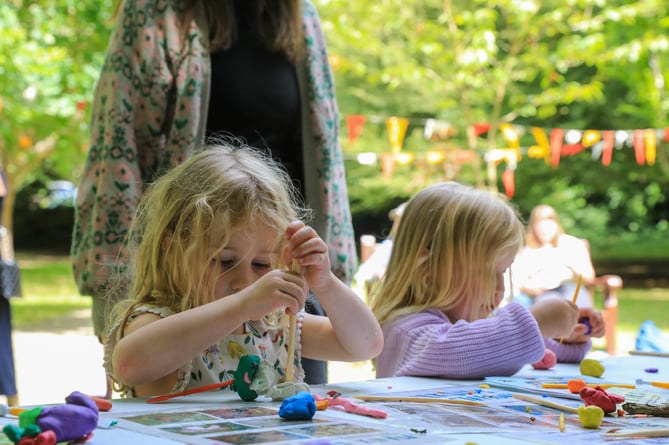 Arts and crafts at the Global Village