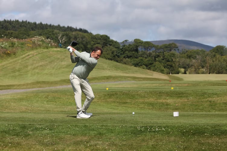 Liam Cowin got the better of Castletown clubmate Andrew Challenor on the first extra hole to book his place in the quarter-finals of the island golf championship at Mount Murray