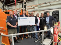 Standard Bank donates £500 to Peel lifeboat station