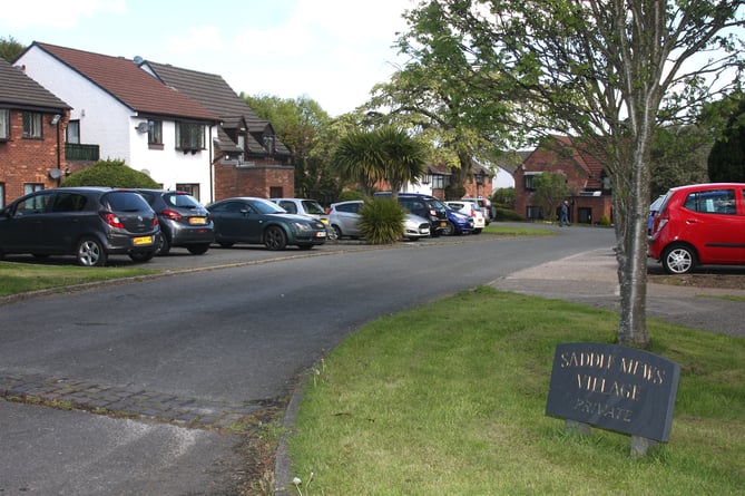 Saddle Mews retirement complex on New Castletown Road in Douglas.