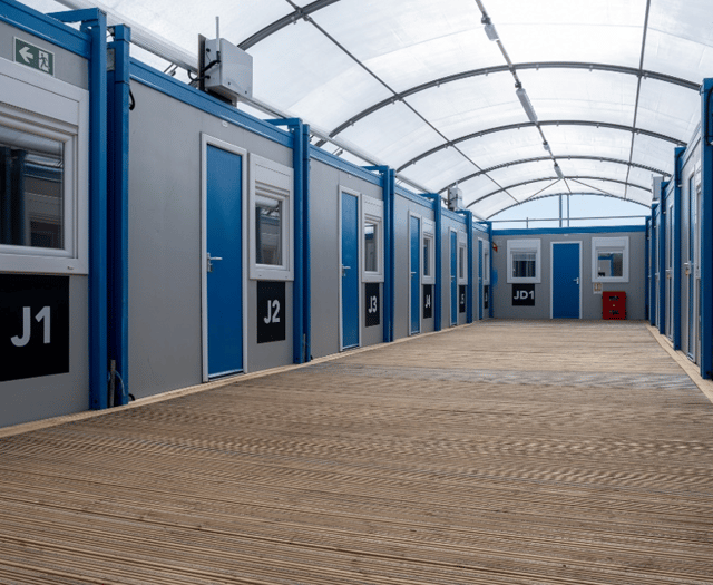 Prison cabins ready to receive first inmates