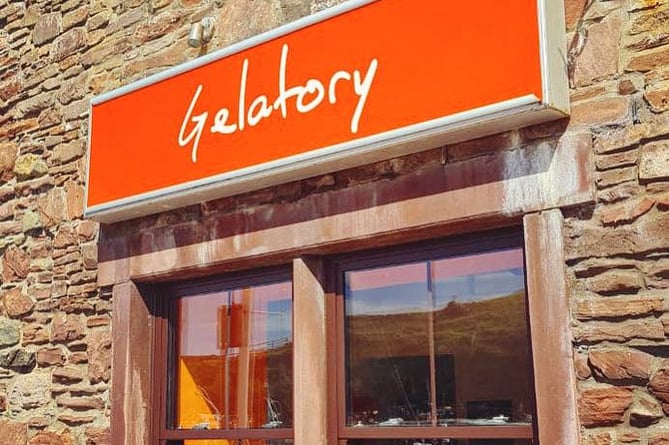 Peel's new Gelatory on East Quay