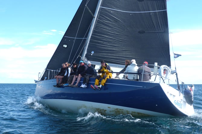 Game Changer, a Beneteau 40.7 boat from Bangor, was the overall winner in the recent Round the Island Race (Photo: Ralph Kee)