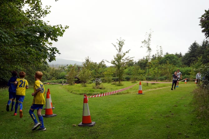 The Mini Parish Walk at the arboretum in St John's