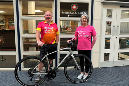 Gordon completes 172-mile charity cycle challenge 