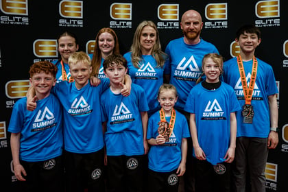 Summit Grappling fighters in the medals at Elite Junior Championships 