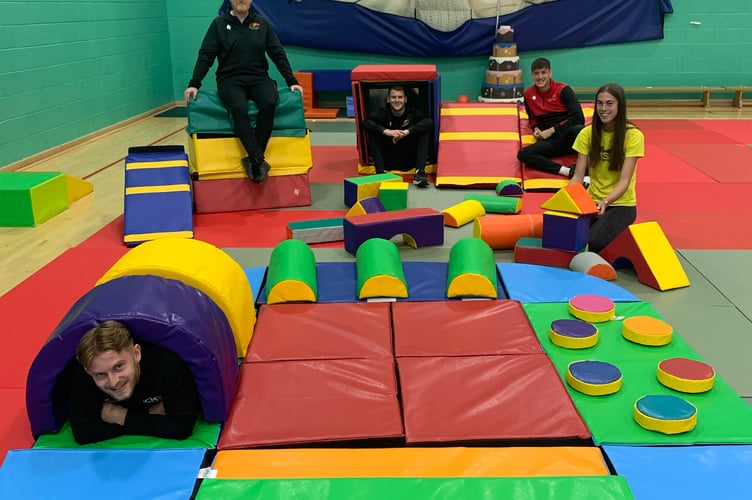 The soft play area donated by PlayItForward 