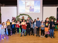 Pictures as students with additional needs celebrated at awards