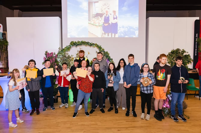 A group photo of the UCM students at the annual Foundation Learning Awards