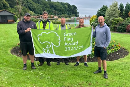 Mooragh Park awarded the coveted Green Flag Award