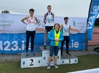 Runner Cai Lewis wins silver medal in Ireland U17 Championships 