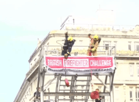 Firefighter Elliott Moore shines in British Firefighter Challenge