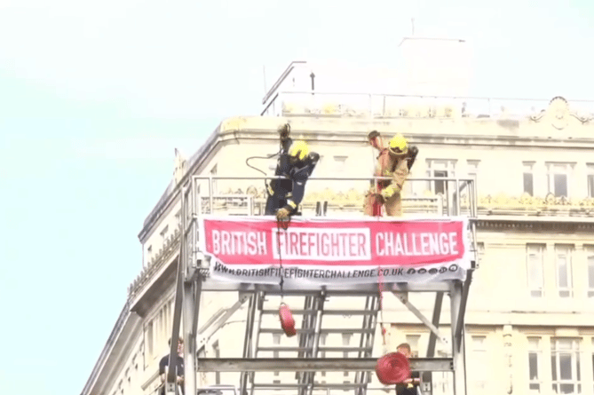 Isle of Man firefighter Elliott Moore finished 43rd in the British Firefighter Challenge 2024  held in Liverpool