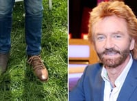 Noel Edmonds' return Isle of Man visit sparks 'odd shoes' debate again