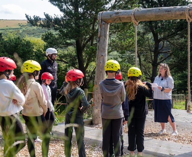 Watch as Outdoor Learning Centre reopens years after closing