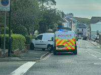 Crash outside Isle of Man police station