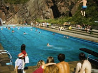 Look back at the Island's outdoor pools and the strange rules in place