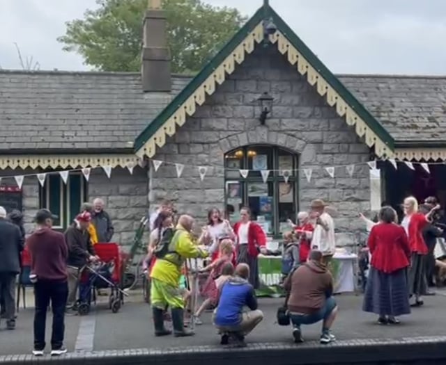 Watch as Castletown Railway Station celebrates its 150th anniversary