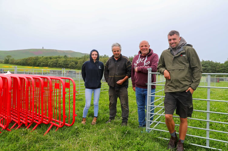 Royal Manx Agricultural Show Set Up 2024