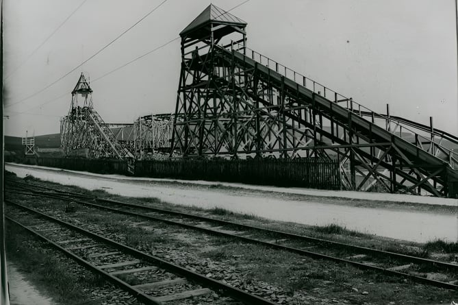 An old pic of how the Rolo Coaster once looked at White City