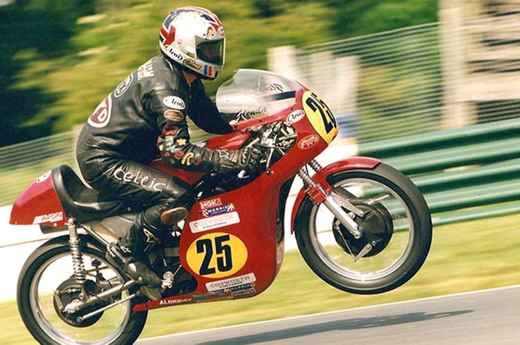 Former Manx Grand Prix race winner and FIM Classic Bike world champion Glen English