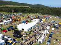 Drone footage shows sea of visitors at Manx Agricultural Show 2024