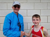 Seamus Hall is latest athlete of the meeting