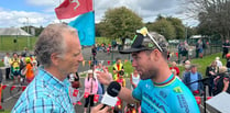 Watch as Sir Mark Cavendish praises 'beautiful' homecoming event