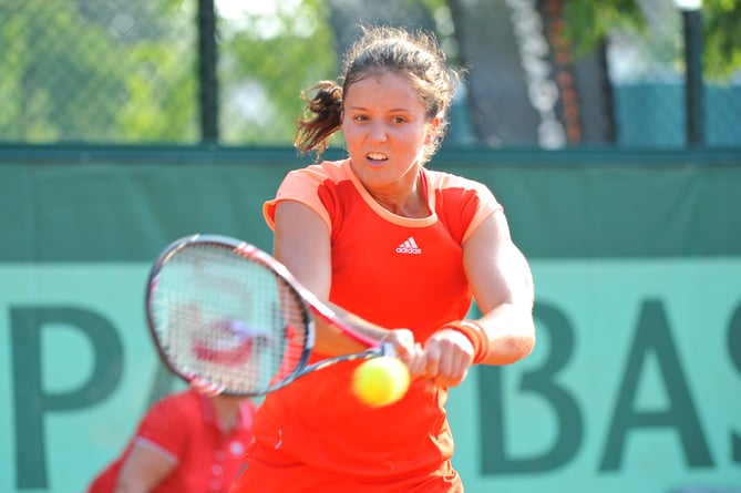 Former British number one Laura Robson led a coaching clinic at the Play Your Way to Wimbledon event (Photo: Dave Winter/SWPix)