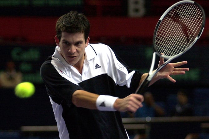 Former British number one Tim Henman was in attendance at Wimbledon (Photo: Dave Winter/SWPix)