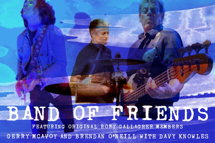 'Band of Friends' taking place in January at Peel Centenary Centre