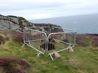 Warning to visitors as sinkhole appears at island beauty spot