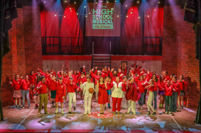 High School Musical on stage at the Gaiety Theatre